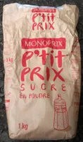 P'tit Prix - Sucre en poudre