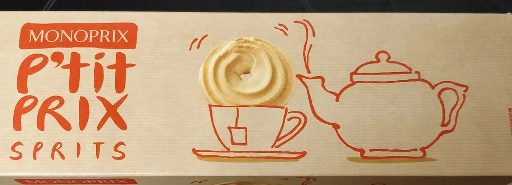 Biscuits sprits nature