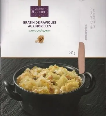 Gratin de Ravioles aux Morilles