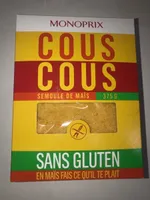 Couscous semoule de maïs