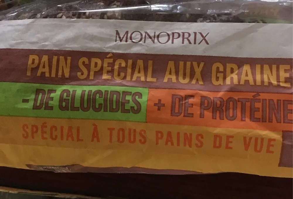 Pain spécial aux graines