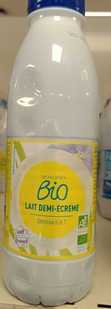 Lait demi-écrémé