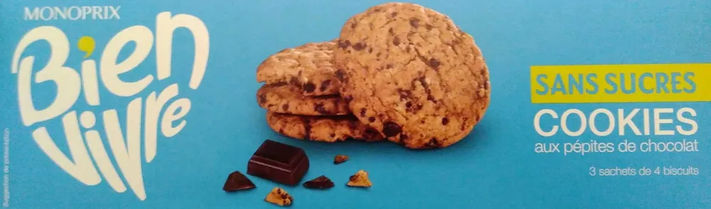 Cookies aux pépites de chocolat
