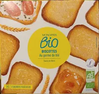 Biscottes au germe de blé
