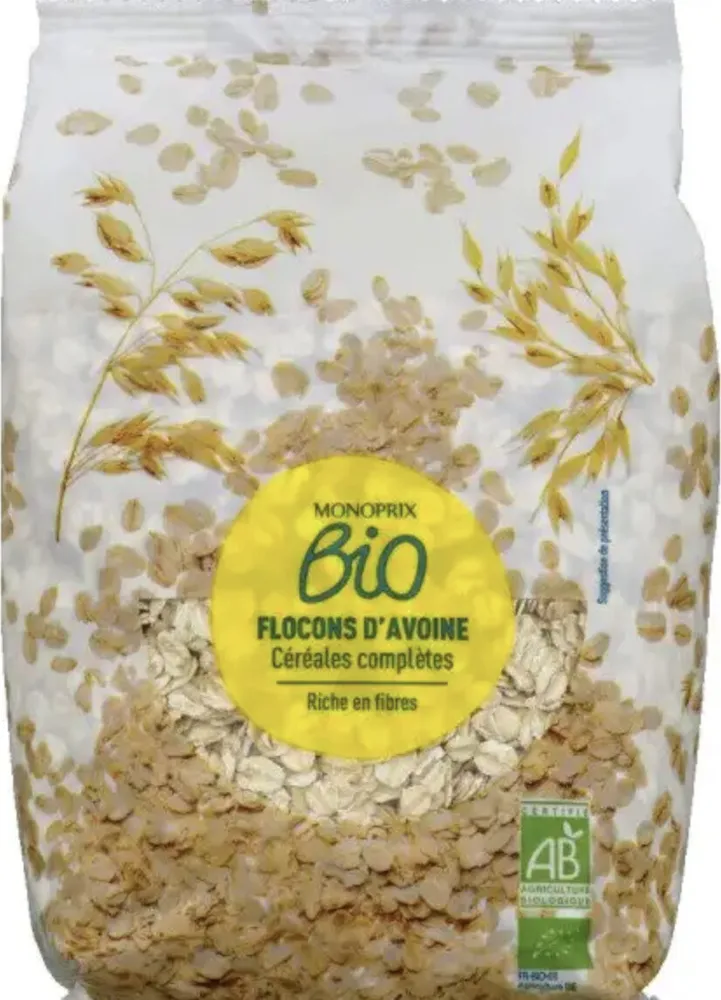 Flocons d'avoine complets