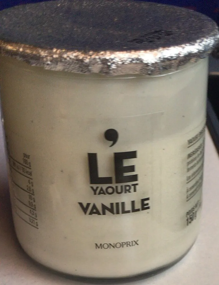 Yaourt brassé vanille