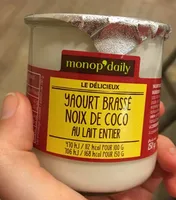 Yaourt Brassé Noix de Coco