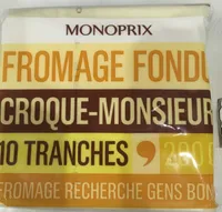 Fromage fondu croque monsieur