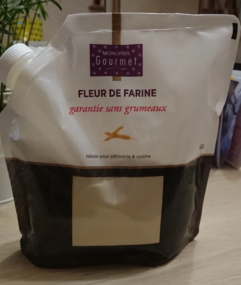 Fleur de farine garantie sans grumeaux