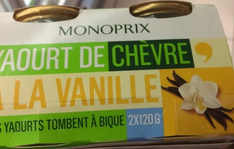 Yaourt de chèvre à la vanille