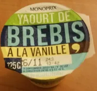 Yaourt de brebis à la vanille