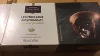 Les Moelleux au chocolat au coeur fondant, surgelées