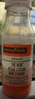 Thé glacé Noir Pêche Citron Sirop d'Agave