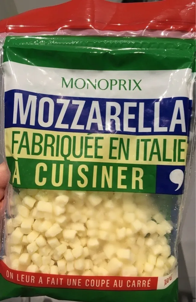 Mozzarella à cuisiner
