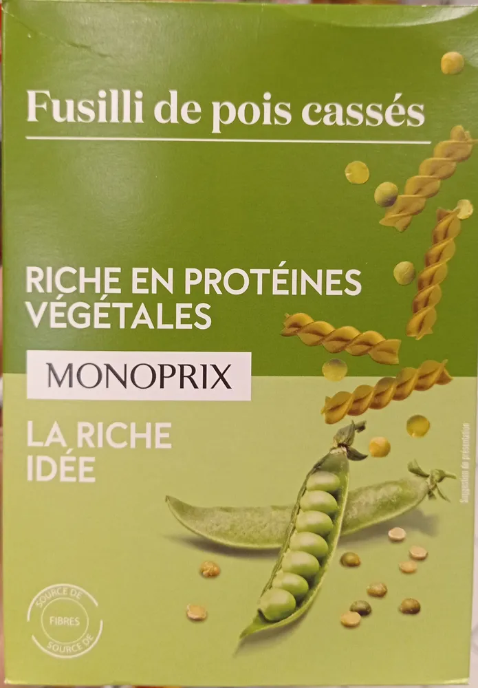 Fusilli pois cassés
