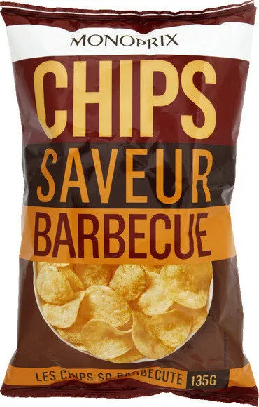 Chips saveur barbecue