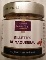 Rillettes de maquereau au poivre du Sichuan