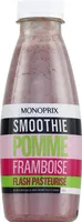 Smoothie pomme framboise
