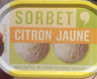 Sorbet citron jaune