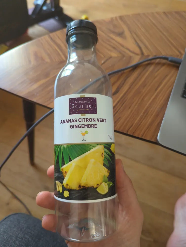 Ananas Citron Vert Gingembre