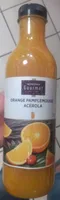 Jus d'orange pamplemousse acérola