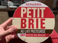 Petit brie au lait pasteurisé