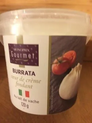 Burrata coeur de crème fondant
