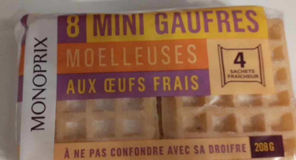 8 mini gaufres
