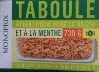 Taboulé à l'huile d'olive vierge extra et à la menthe