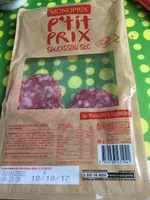 P'tit prix - Saucisson sec