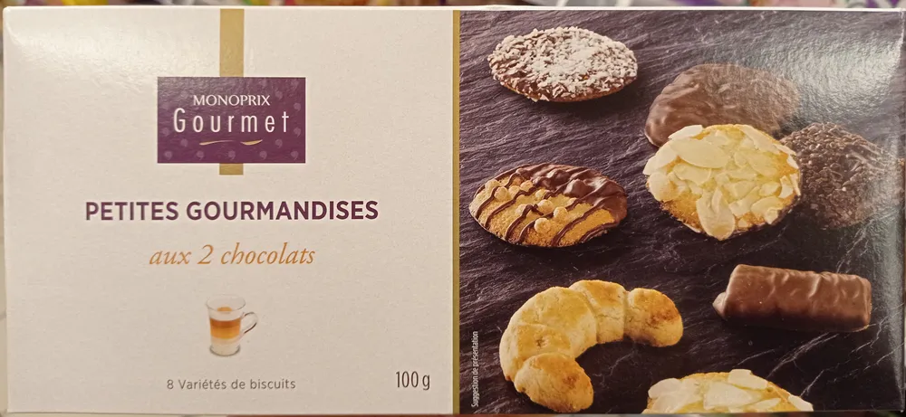 Petites gourmandises aux 2 chocolats