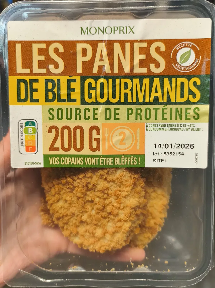 2 panés de blé