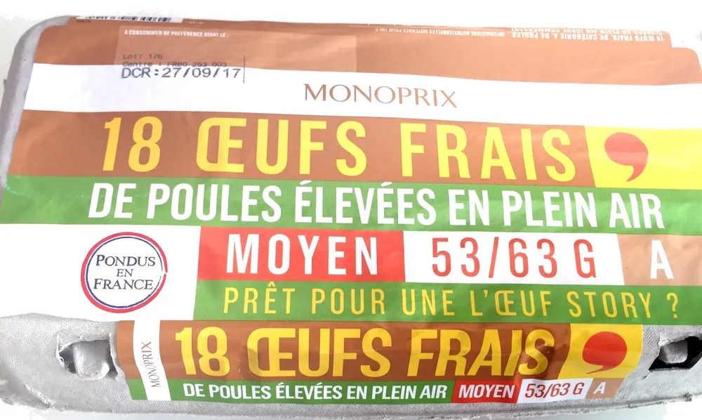 Oeufs frais