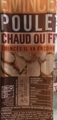 Emince de poulet