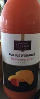 Pur jus d’orange à la fraise