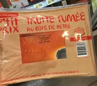 Truite fumee au bois de hetre