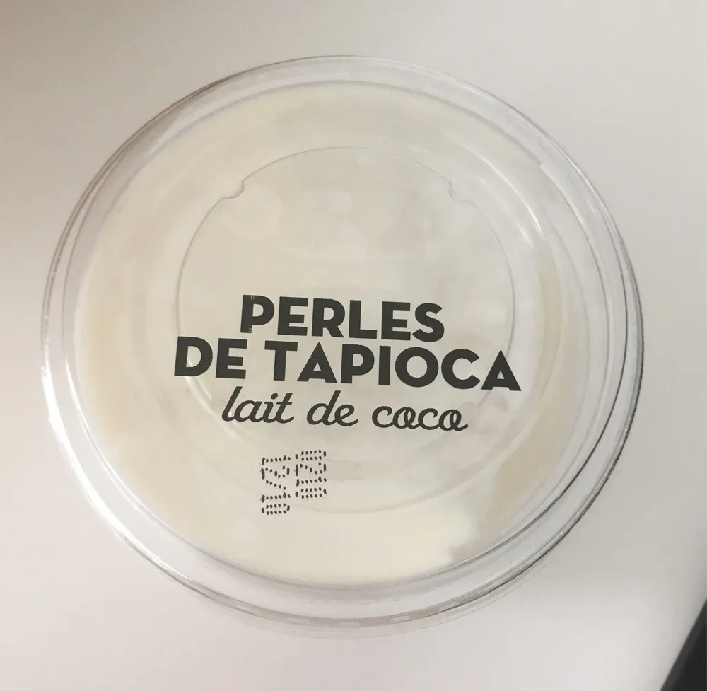 Perles de Tapioca Lait de Coco