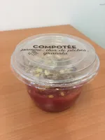 Compotee pomme, duo de peches granola