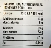 Tranche de Cake Marbré au Cacao