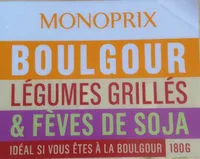 Salade boulgour legumes grilles feves de soja