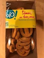 Palmiers aux olives noires - Feuilletage pur beurre