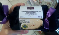 Foie gras de canard entier du Sud-Ouest cuit au torchon
