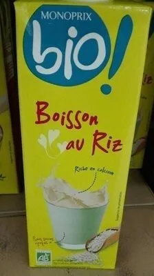 Boisson au riz Calcium