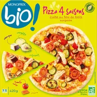 Pizza 4 saisons Bio