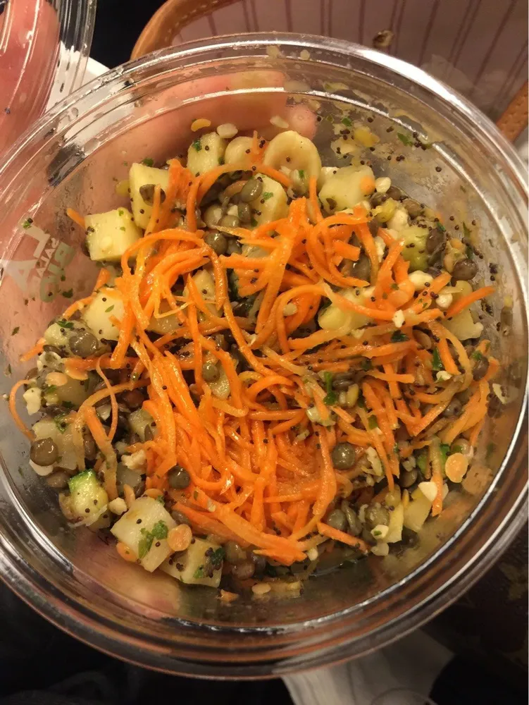 LA salade bio Lentilles Panais