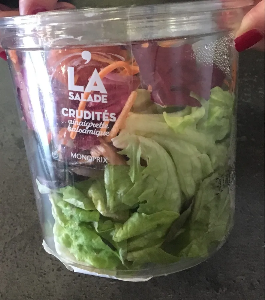 La salade crudites