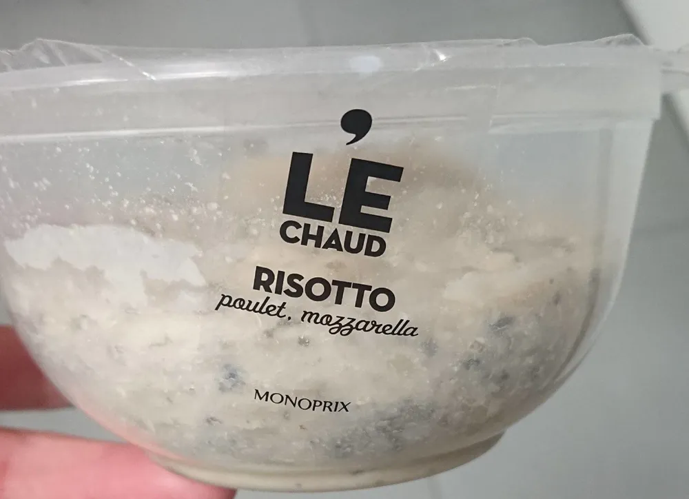 Risotto Poulet Mozzarella
