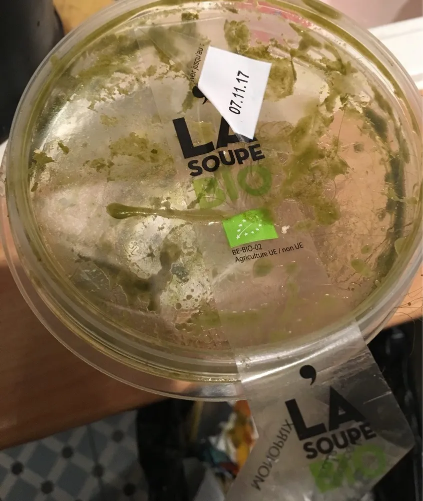 Soupe epinards brocoli et chou kale bio