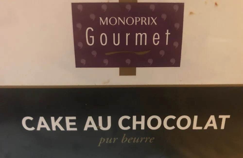 Cake au chocolat