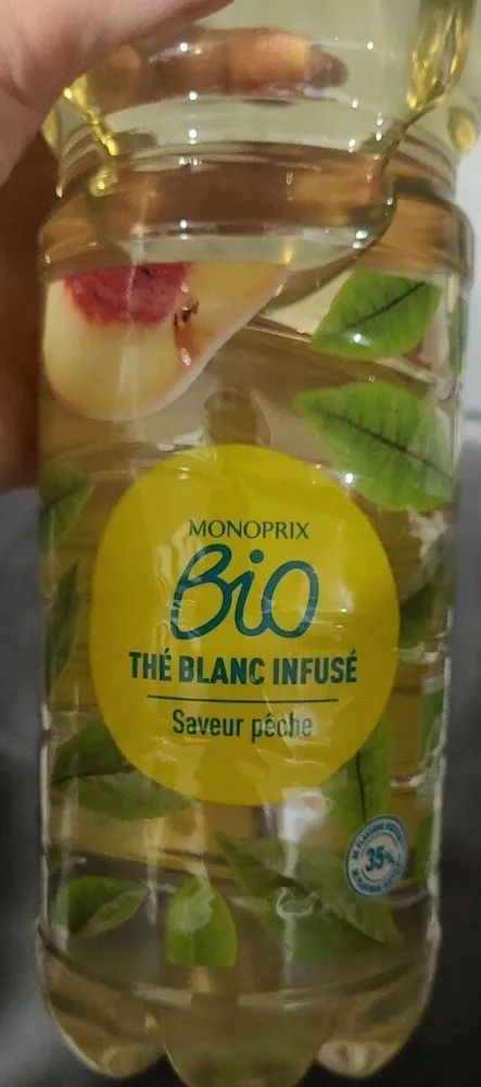 Thé Blanc infuse saveur pêche
